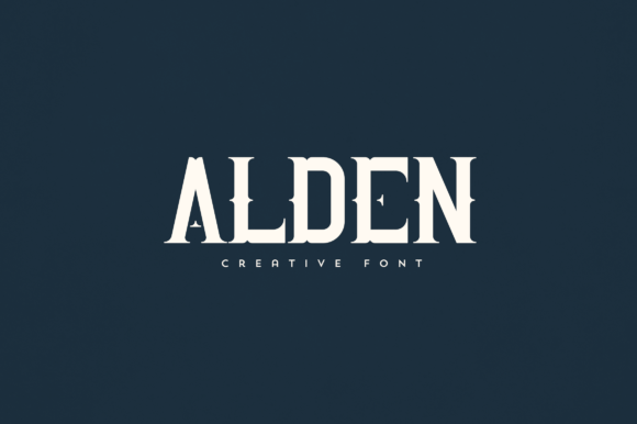 Alden: An Elegant Display Font for Thoughtful Typography