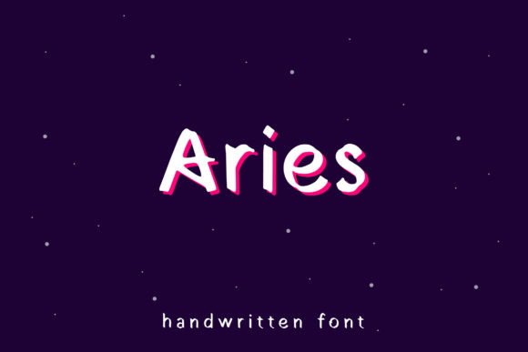 Aries: A Modern Display Font for Branding That Stands Out