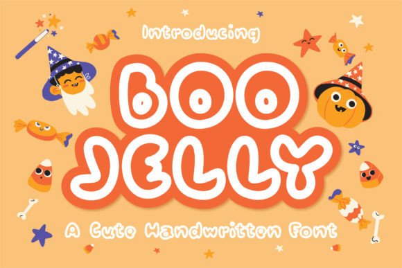 Boo Jelly: A Handwritten Display Font for Warm Editorial Moments