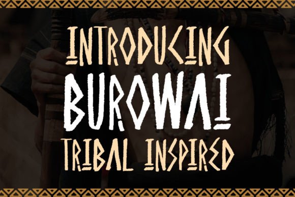 Burowai Display Font for Authentic Brand Identity