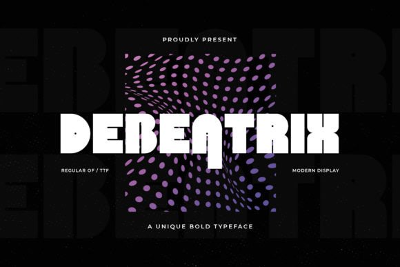 Debeatrix Display Font for Handmade Creators