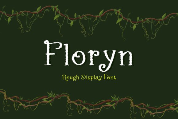 Floryn: A Whimsical Display Font for Magical Digital Branding
