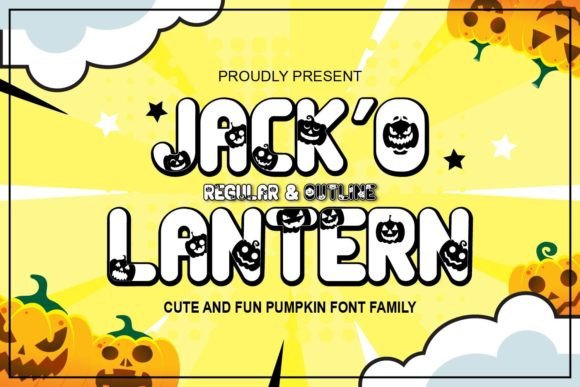 Jack O Latern Font for Playful Horror Branding
