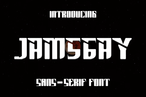 Jamsgay Font: Elegant Display Typeface for Logos & Wedding Branding