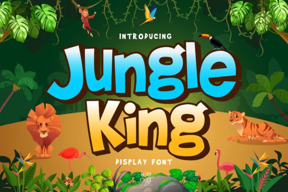 Jungle King Display Font for Bold, Memorable Branding