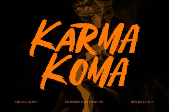 Karma Koma Display Font for Bold, Memorable Branding