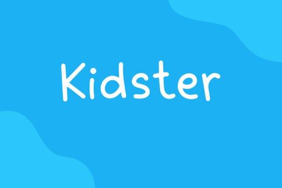 Kidster: A Comic Display Font with Handmade Charm
