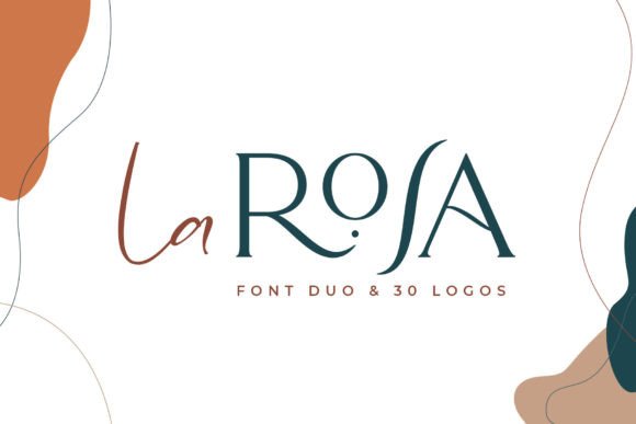 La Rosa Duo: Elegant Serif + Script Display Font