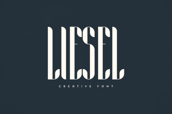 Liesel Display Font for Handmade Branding & Typography