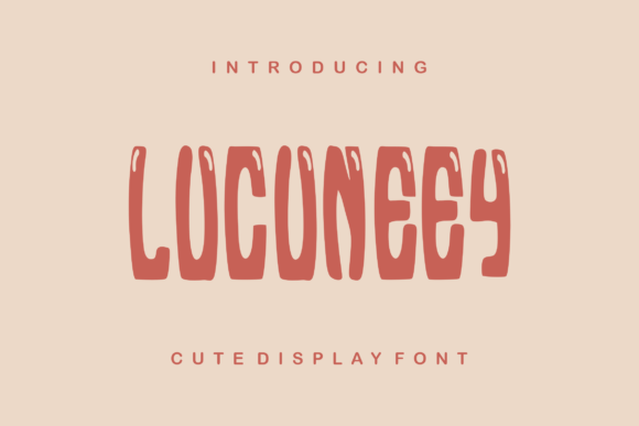 Lucuneey: A Cute and Friendly Display Font for Joyful Branding