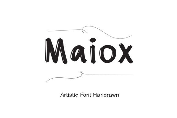 Maiox Display Font for Handmade Creatives