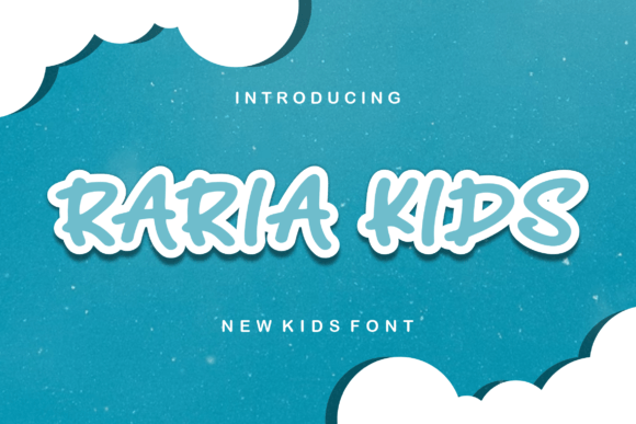 Raria Kids Display Font for Fresh, Friendly Campaigns