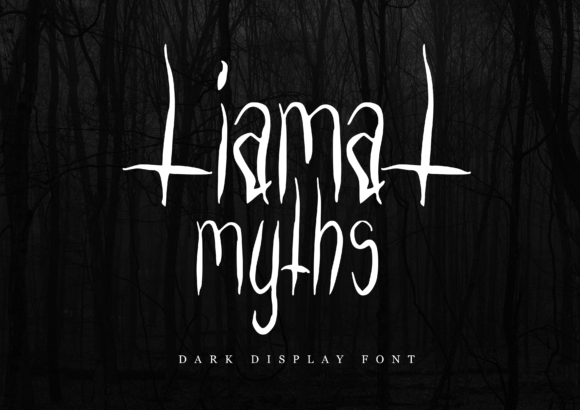 Tiamat Myths Display Font for Bold Brand Identity