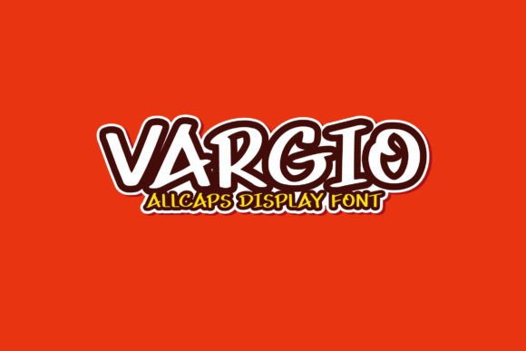 Vargio: A Retro Display Font with Handmade Charm