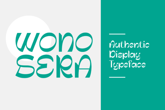Wonosera: A Luxury Display Font for Campaign Headlines That Stop Scrolling