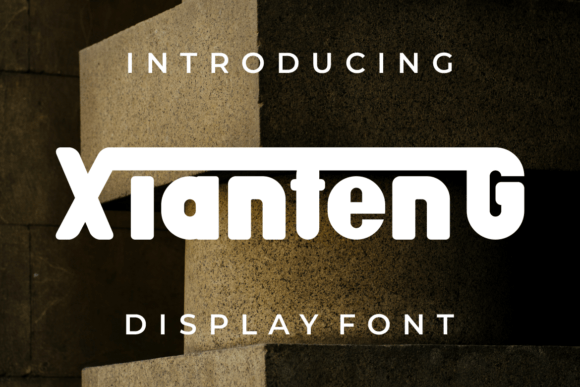 Xianfeng Display Font for Editorial Design